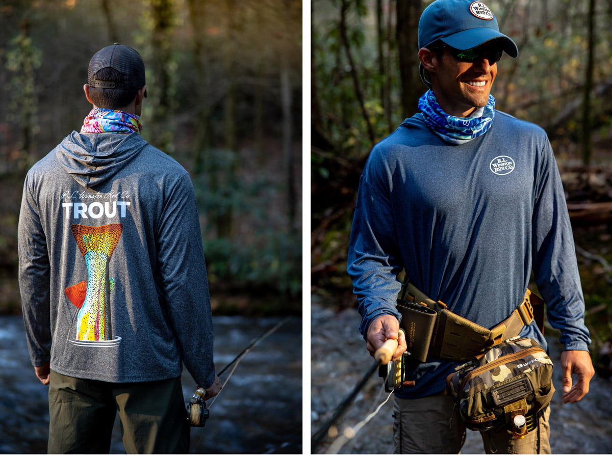Introducing the New TROUT TECH Hooded Sun Shirts!